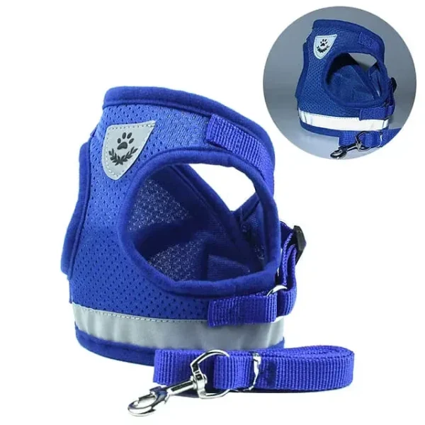 Reflective Dog Harness with Leash